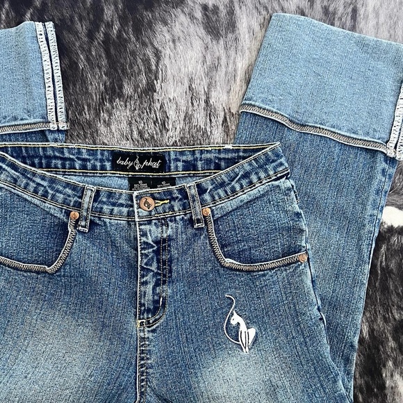 Y2K denim capri by Baby Phat - Picture 4 of 5